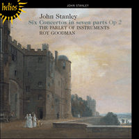 CDH55361 - Stanley: Six Concertos in seven parts