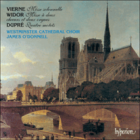CDA66898 - Vierne, Widor & Dupré: Choral Music