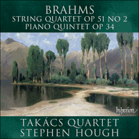 CDA67551 - Brahms: String Quartet & Piano Quintet
