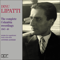 APR6032 - Dinu Lipatti - The complete Columbia recordings, 1947-1948