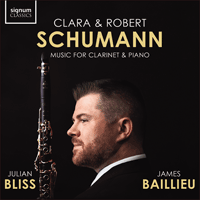 SIGCD888 - Schumann & Schumann (C): Music for clarinet and piano